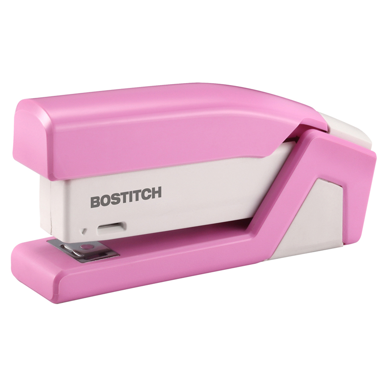 inCOURAGE 20 Compact Stapler, Pink Ribbon