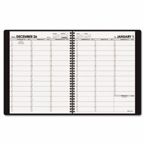 Weekly Appointment Book, 8 1/4 x 10 7/8, Winestone, 2022-2022