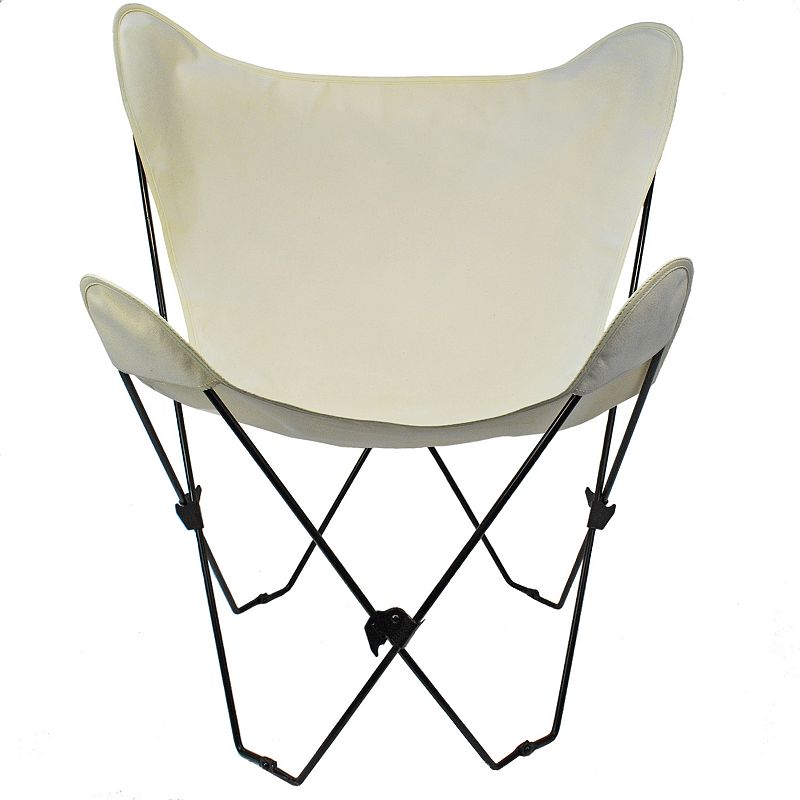 Replacement Cover for Butterfly Chair, Natural White