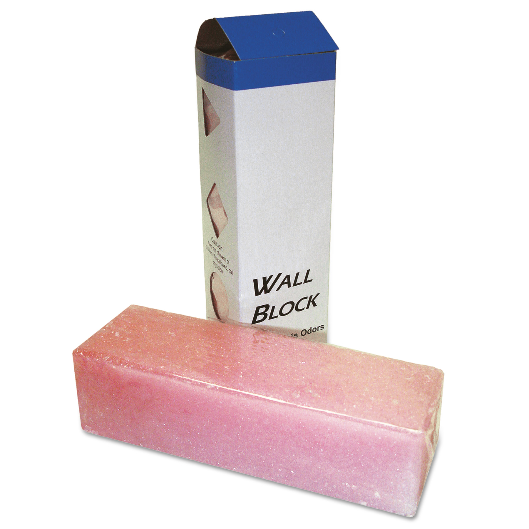 Deodorizing Para Wall Blocks, 24oz, Pink, Cherry, 6/Box