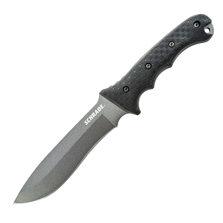 Schrade Extreme Survival Full Tang Drop Point Fixed Blade TPE Handle