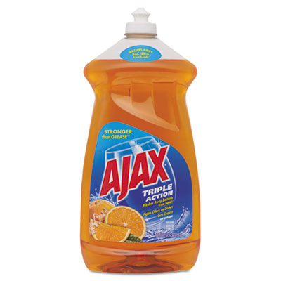 Dish Detergent, Liquid, Antibacterial, Orange, 52 oz, Bottle