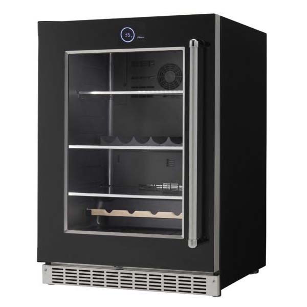 Silhouette Reserve Integrated Under-Counter Refrigerator, Left Swing