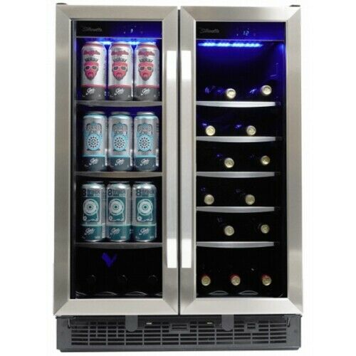 Integrated Beverage Center, 60 Cans & 27 Wine Bottles, Active Cooling