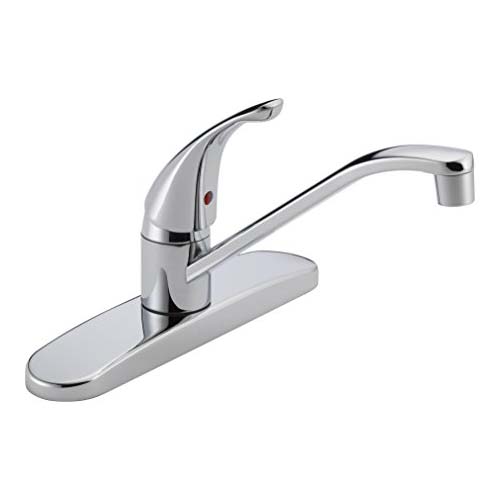 P110LF Chrome 1-Handle Kitchen Faucet