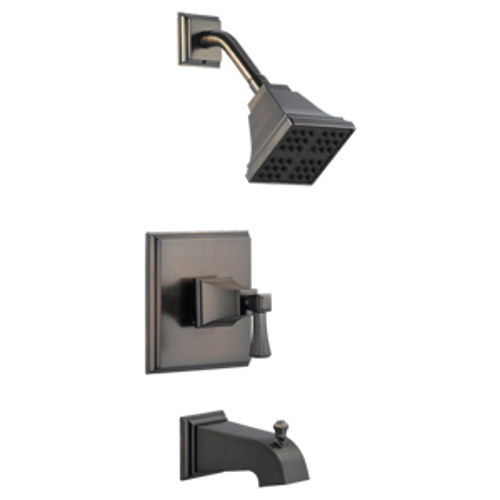 Torino Tub and Shower Faucet, Brushed Bronze