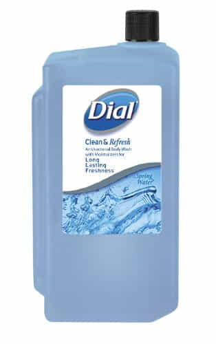 Antibacterial Body Wash, Spring Water, 1 L Refill Cartridge