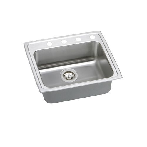 25 X 21 2 Hole Single Band 5.5 ADA SINK Stainless Steel