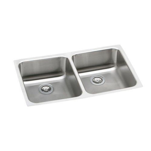 Double Bowl Undercounter ADA Kitchen Sink *GOURME Stainless Steel