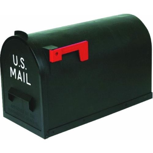 #2 Black Rural Mailbox