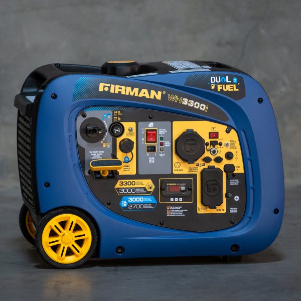 Inverter 3300/3000W Electric Start Parallel Ready Gas/Propane Portable Generator
