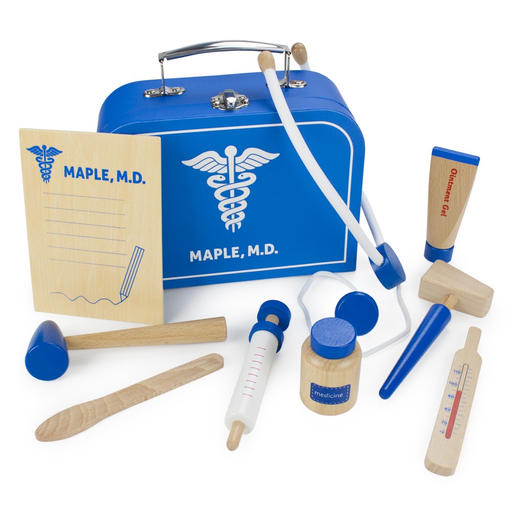 Wooden Wonders Dr. Maple's Medical Kit