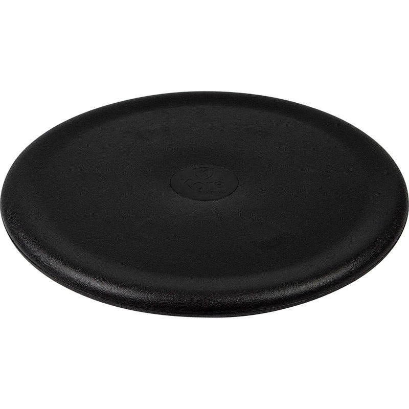 Floor Wobbler Balance Disc for Sitting, Standing, or Fitness, Black