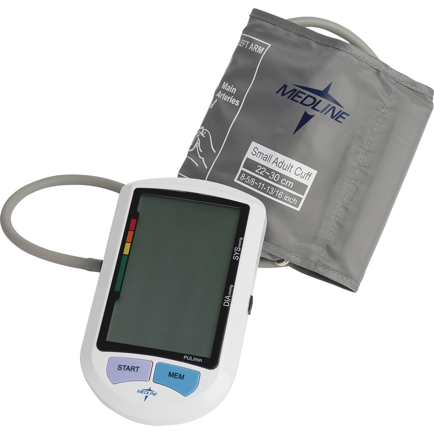 Automatic Digital Upper Arm Blood Pressure Monitor, Small Adult Size
