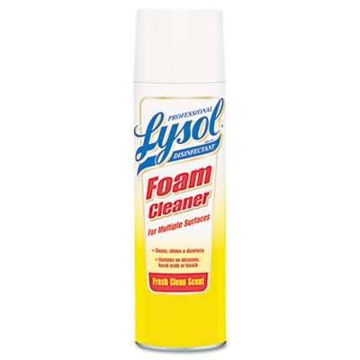 Disinfectant Foam Cleaner, 24oz Aerosol, 12/Case