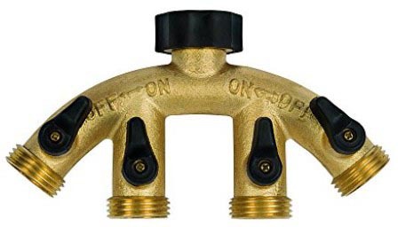 800444 4Way Brass Shut-Off