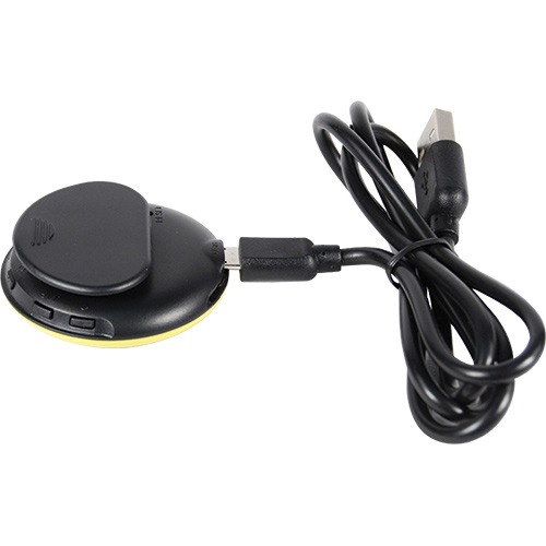 Mini Clip On Smiley Face Button Spy Hidden Camera with Built in DVR