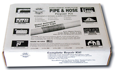 POW-R WRAP+ - Pipe & Hose Repair Kit - 8" x 540"